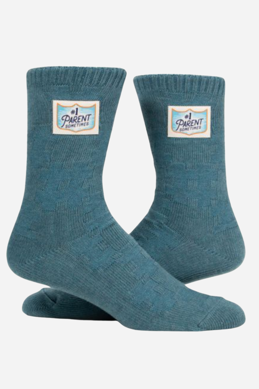 Cotton Crew "Tag" Socks from Blue Q