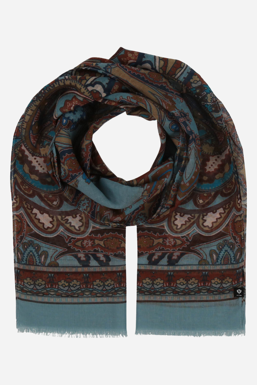 Ornamental Paisley Eco Scarf