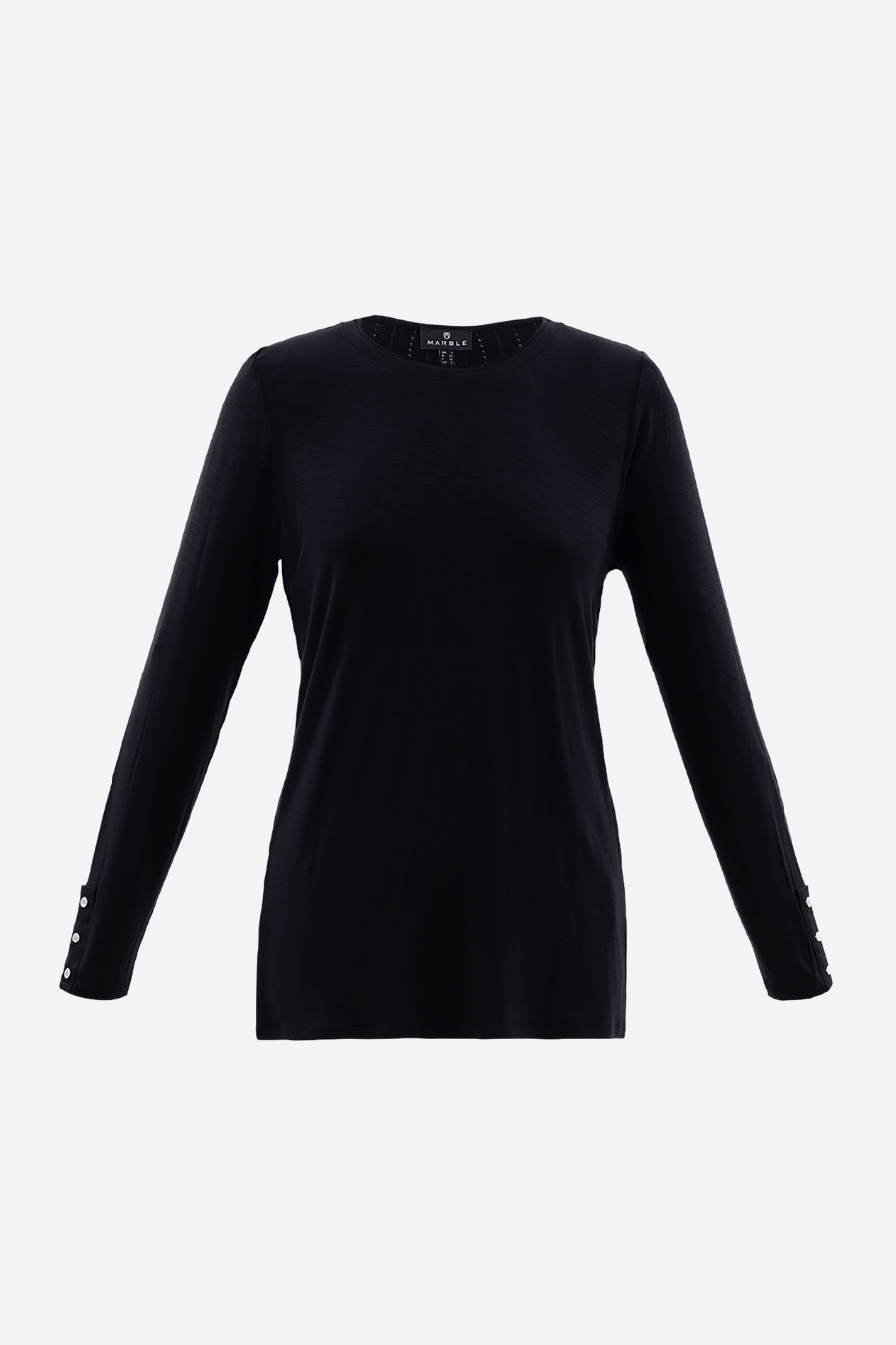 Crew Neck Long Sleeve Top