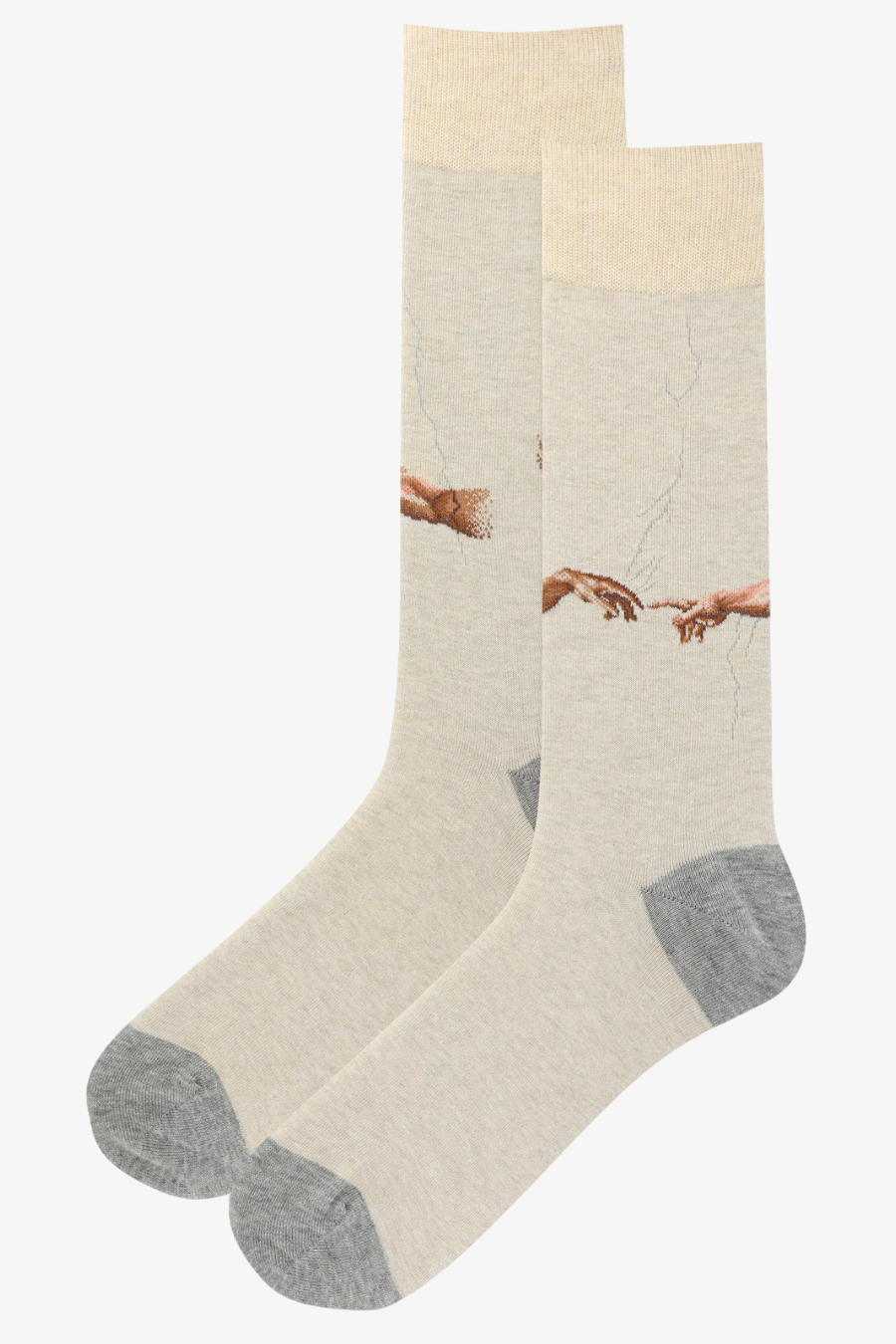 Men's Creation of Adam Sock