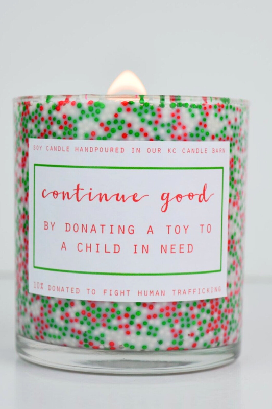 Merry candle in a Sprinkled Jar!-COMING SOON