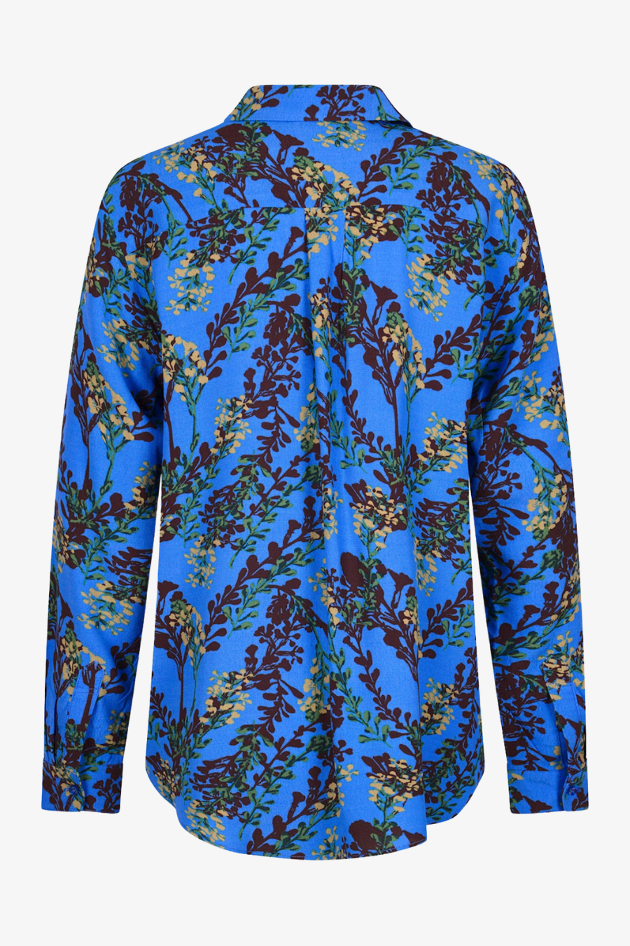 Blue Print Viscose Blouse ONLINE ONLY