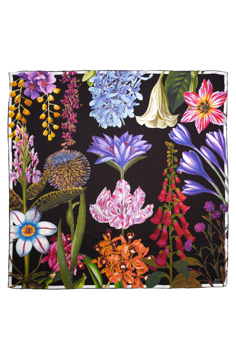 Botanica 35" Silk Square Scarf