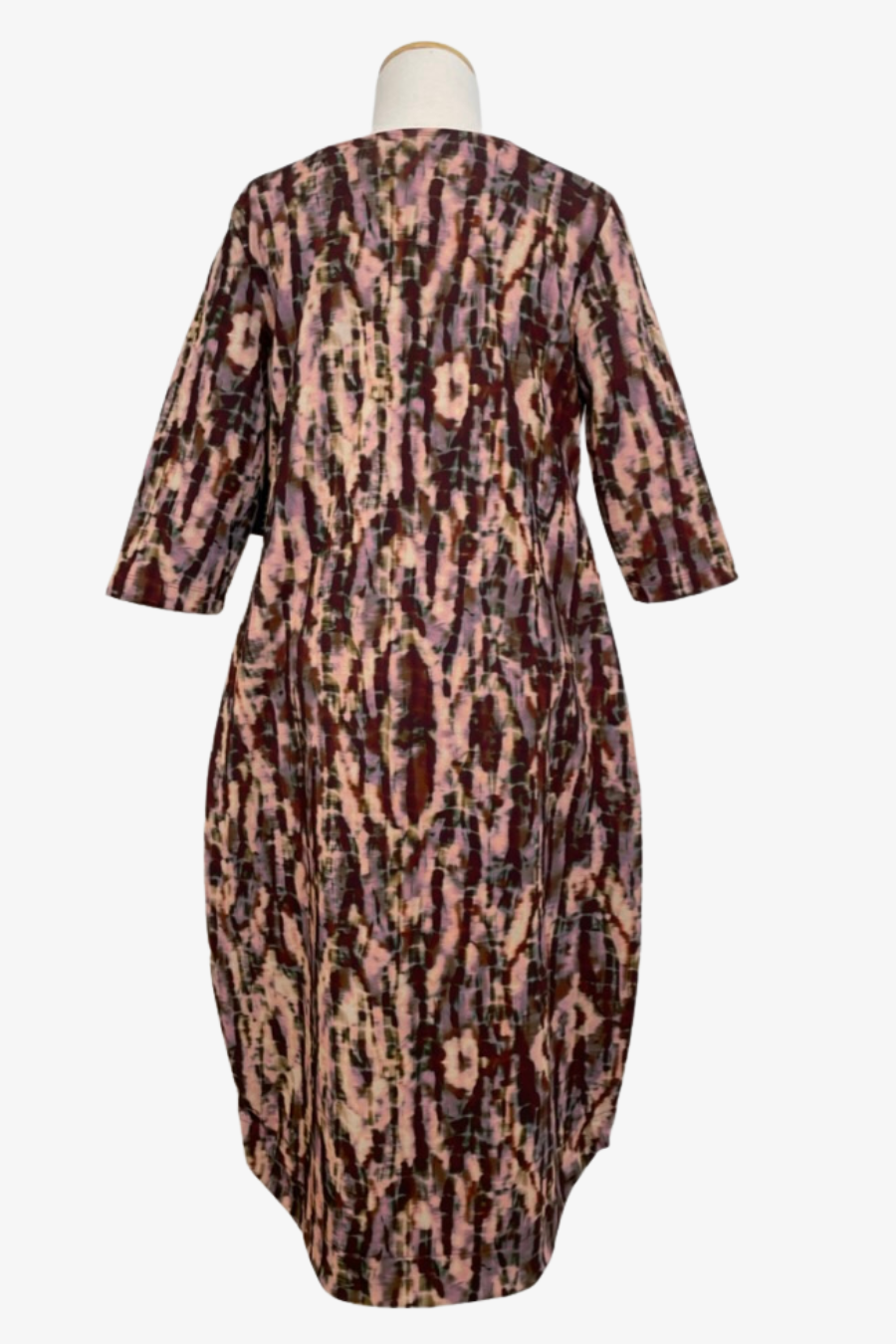 Bubble Dress in Corteccia Print Fabric