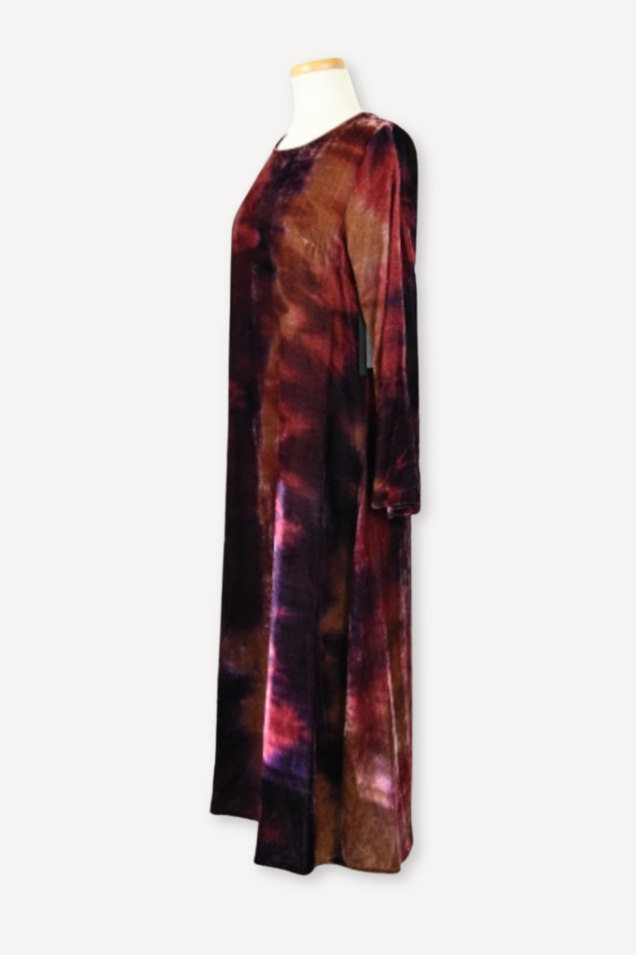 Long Sleeve Calista Dress in Viola Velvet-COMING SOON