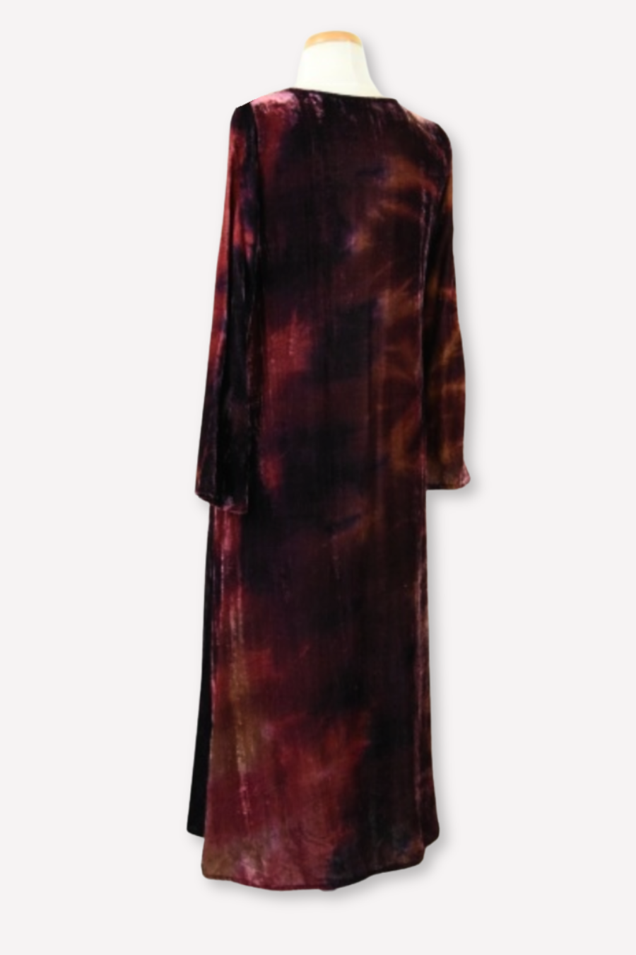Long Sleeve Calista Dress in Viola Velvet-COMING SOON