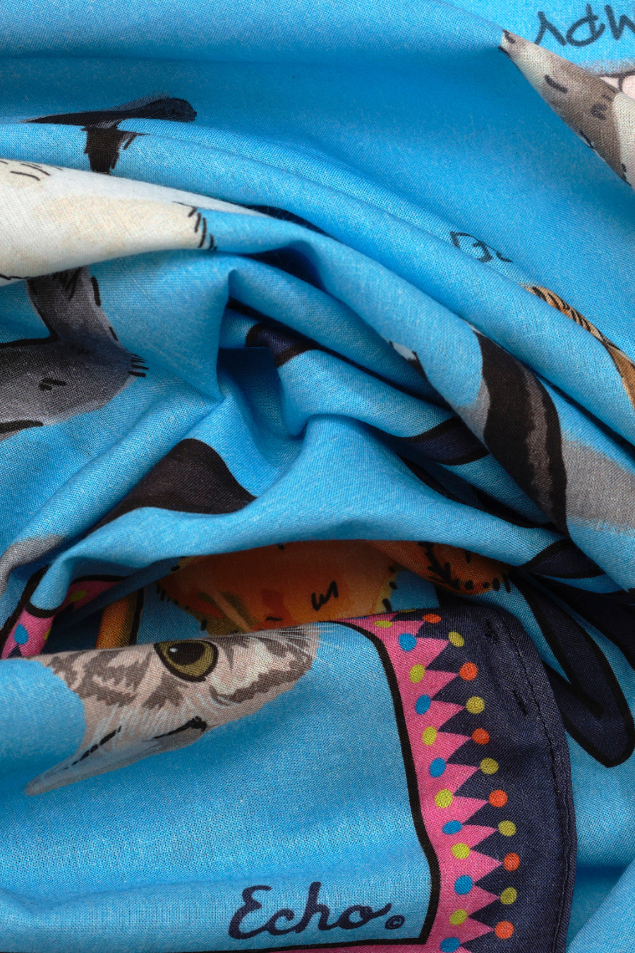 Nine Lives Cotton Bandana