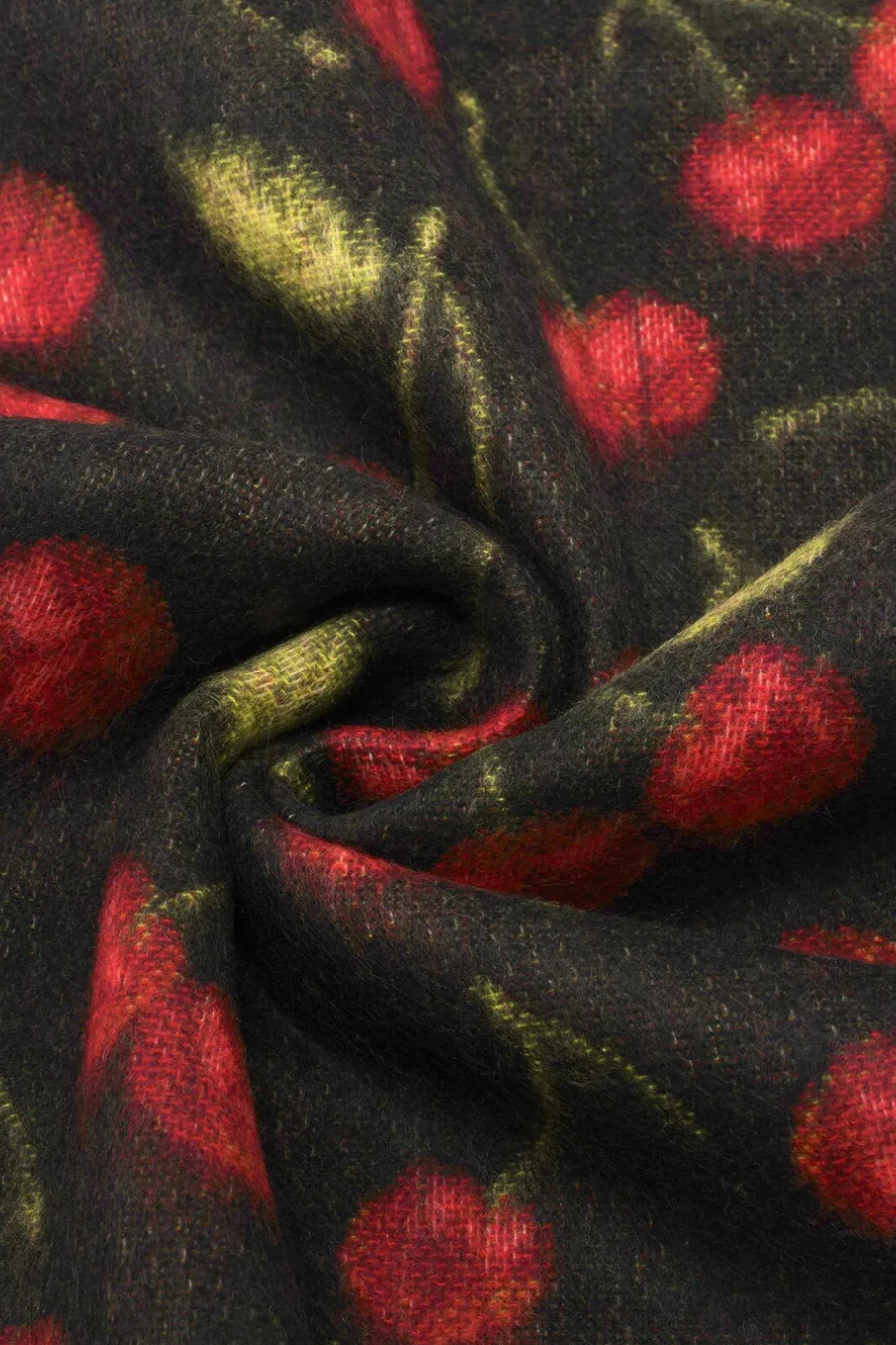 Cherry Print Cashmink Scarf-COMING SOON