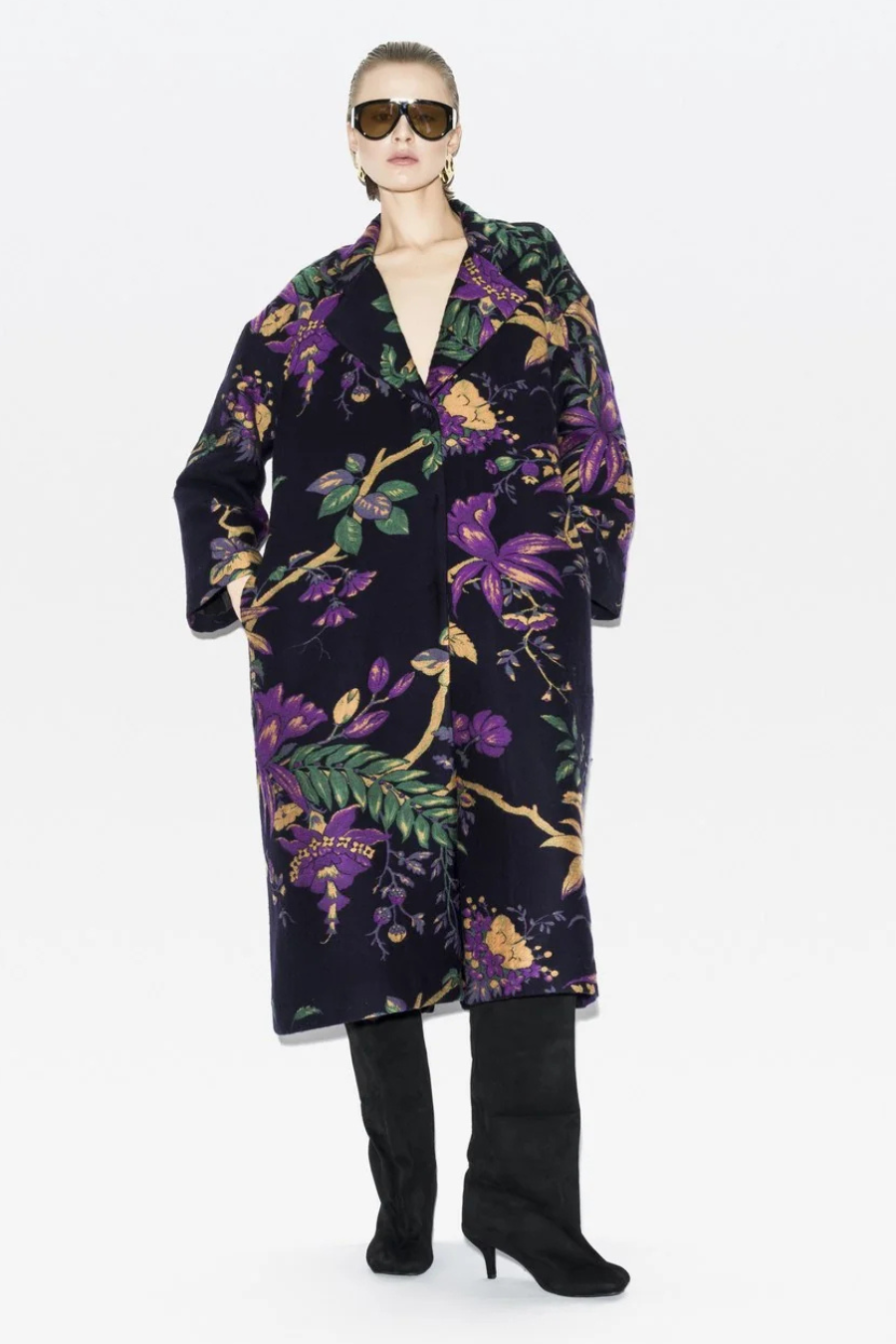 Ibis Coat (Navy)-LAST ONE!