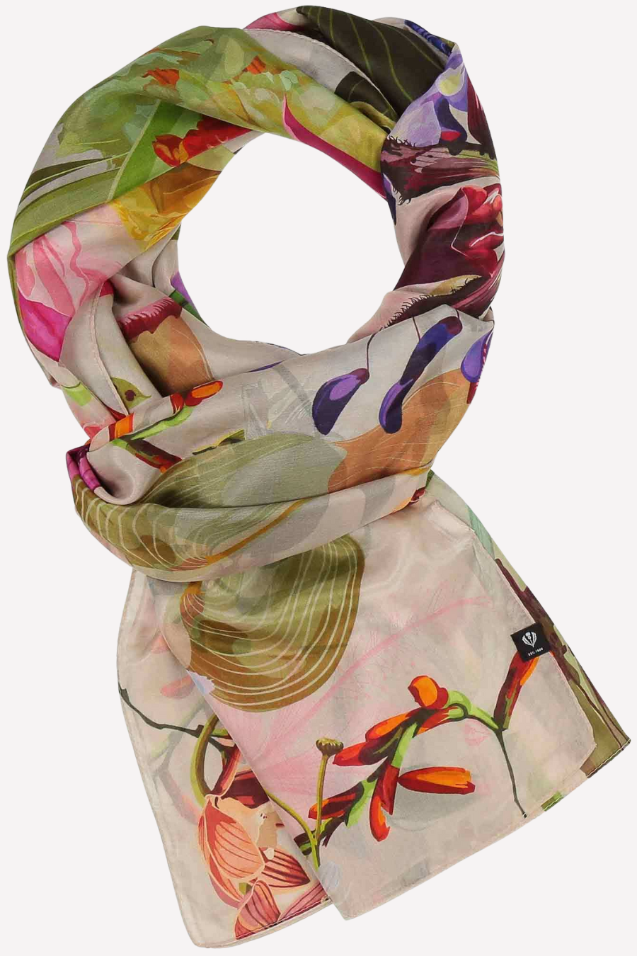 Botanical Garden Digital Silk Wrap -COMING SOON