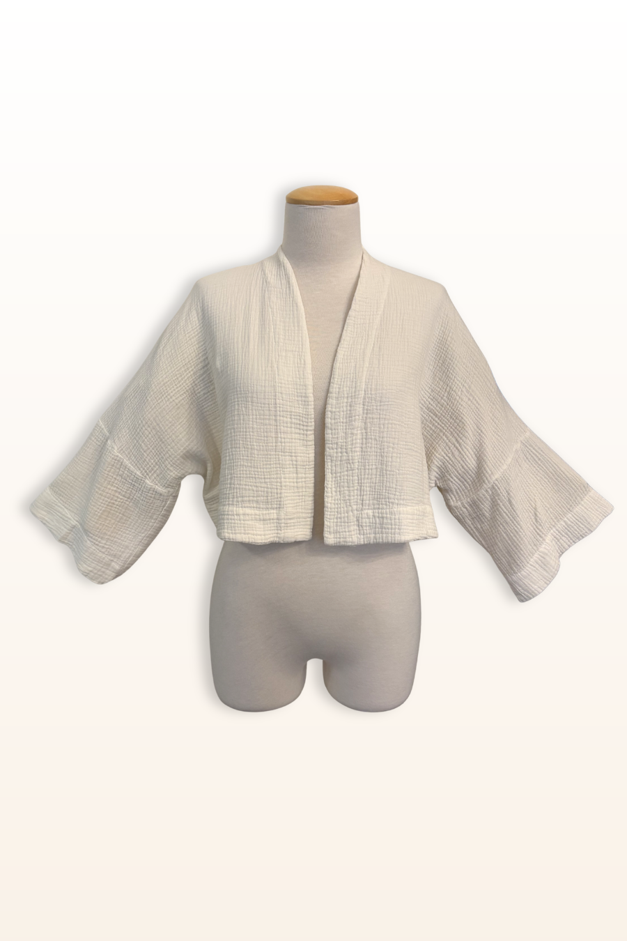 Lotus Cardigan in Cotton Gauze