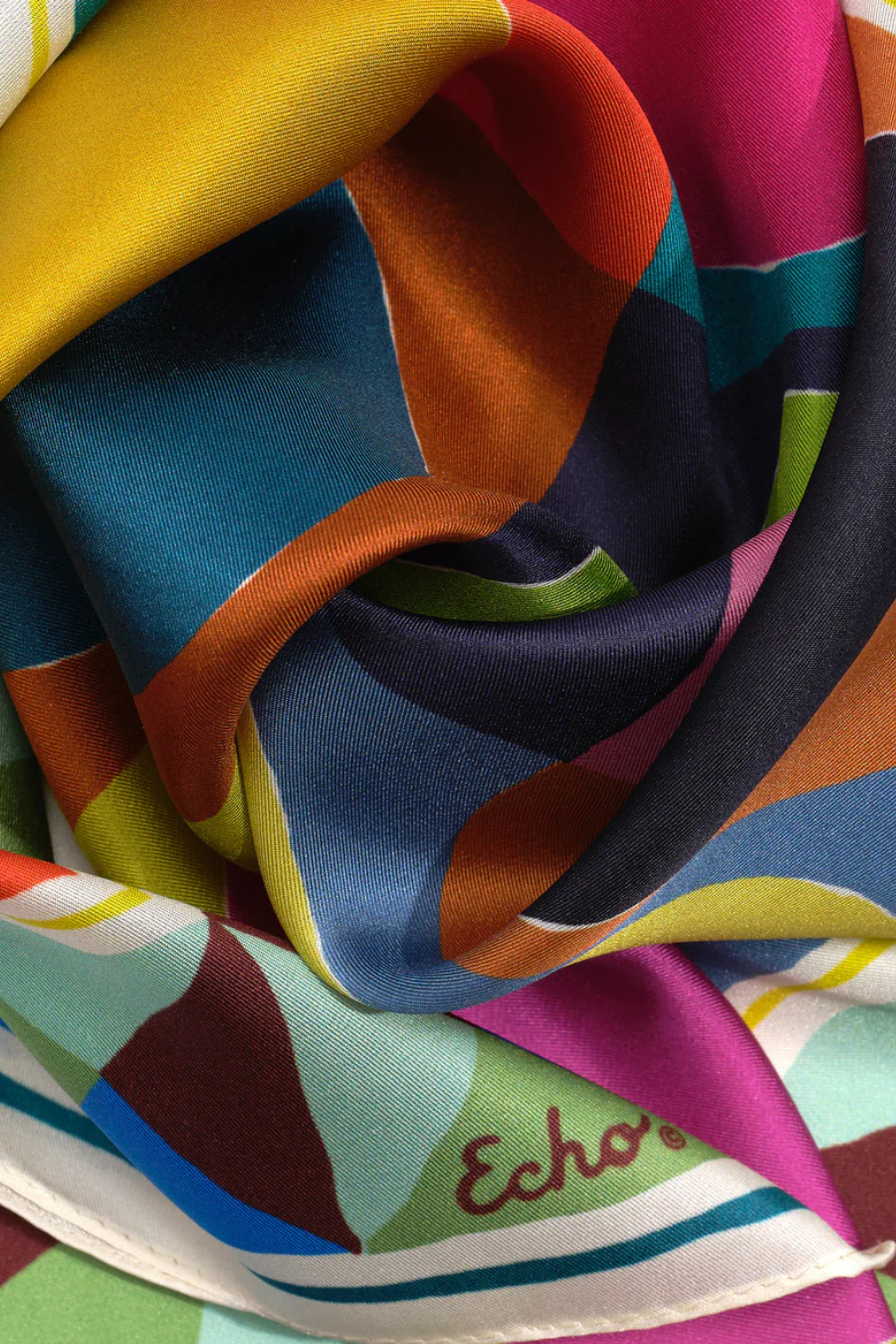Painted Dots Silk Bandana