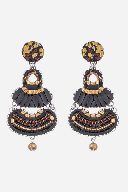 Alistair Earrings-Ayala Bar Royalty/Indigo Collection