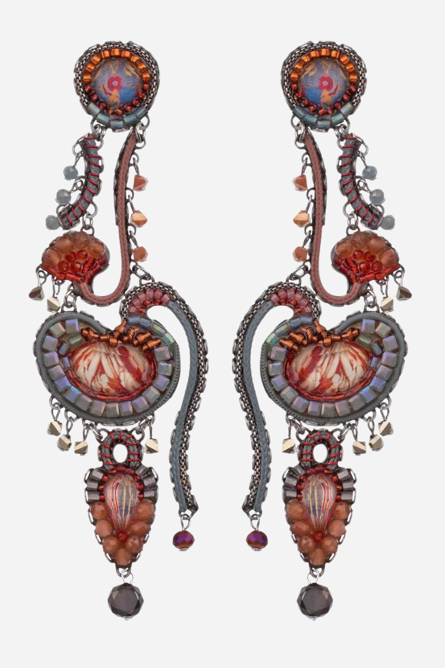 Prita Earrings-Ayala Bar Classic/Ginger Spice Collection