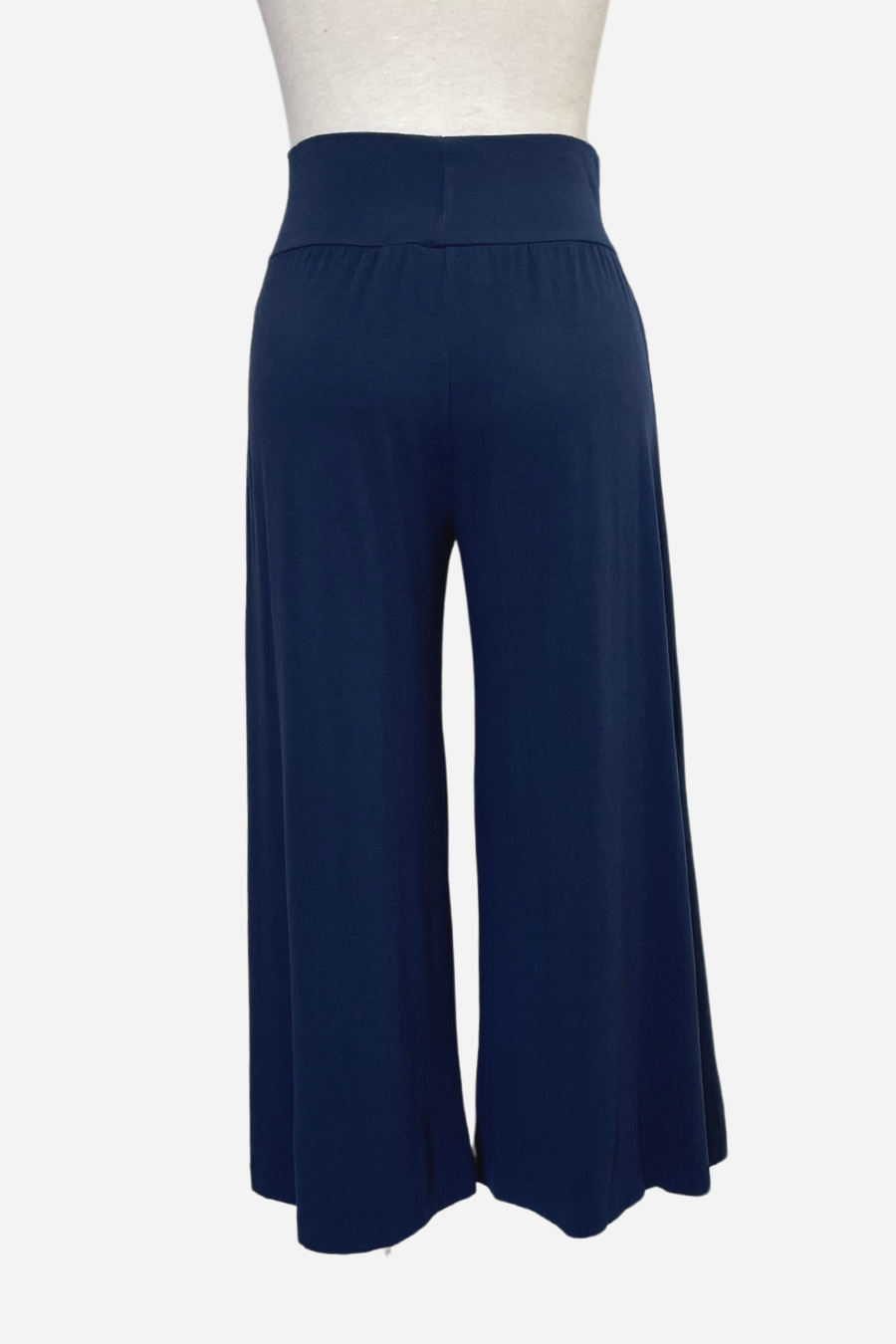 Ella Pant in Navy Bamboo/Cotton