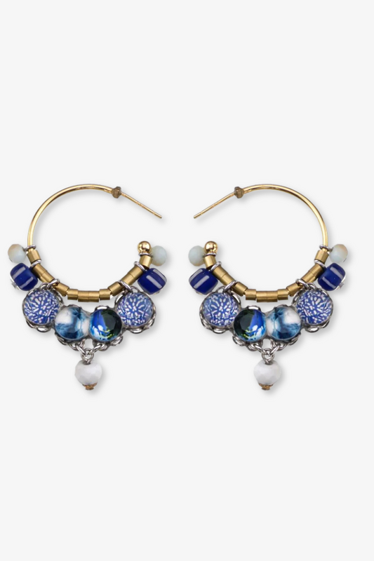 Fresh Waters Hoop Earrings