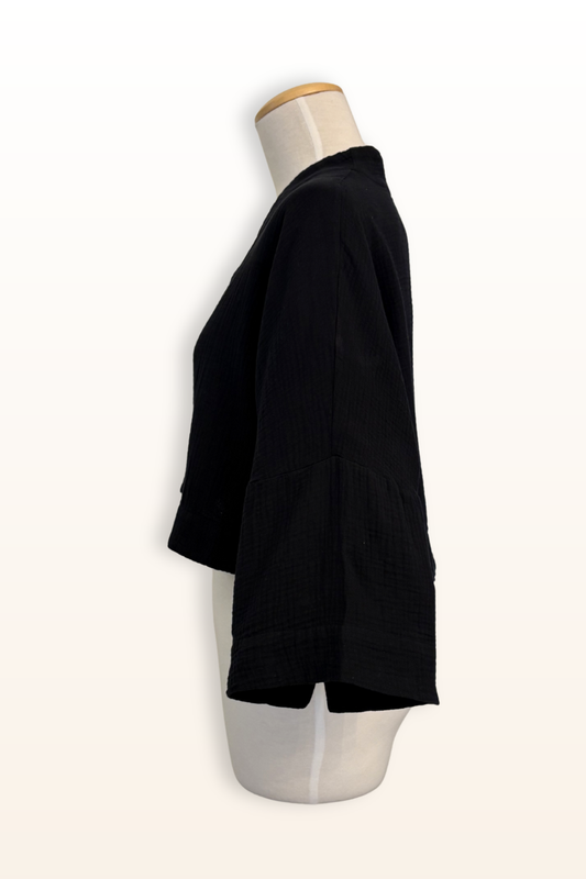 Lotus Cardigan in Cotton Gauze