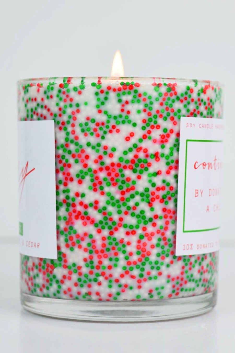 Merry candle in a Sprinkled Jar!-COMING SOON