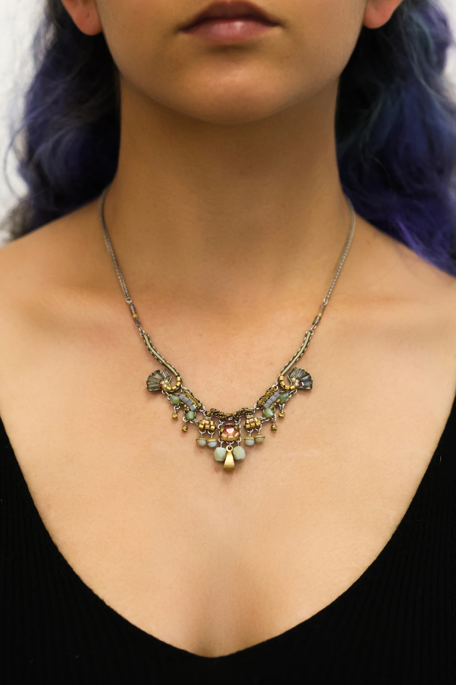 Metallic Medley Small Delicate Necklace