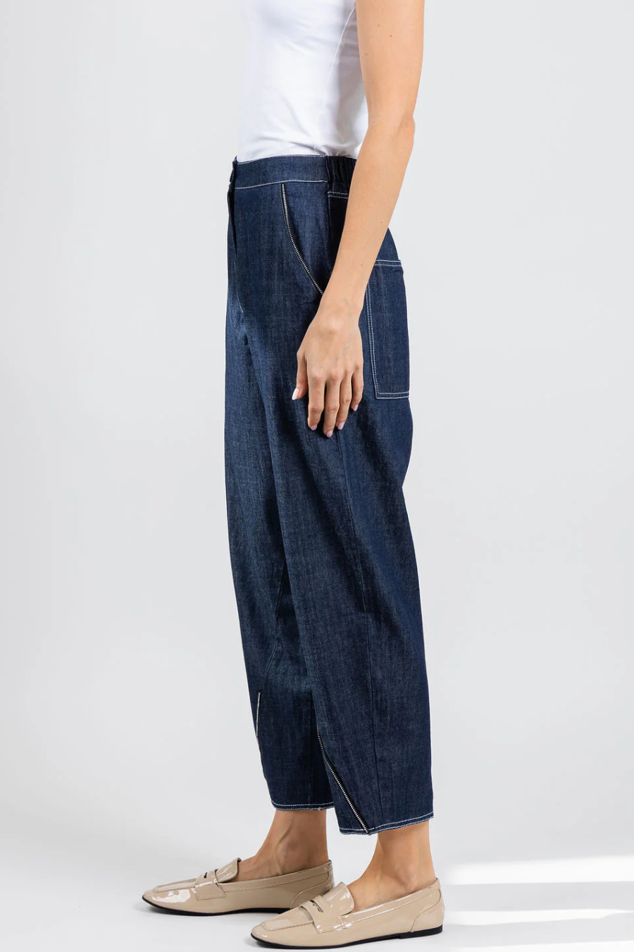 Denim Crop Pant