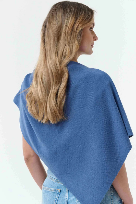 Cropped Poncho