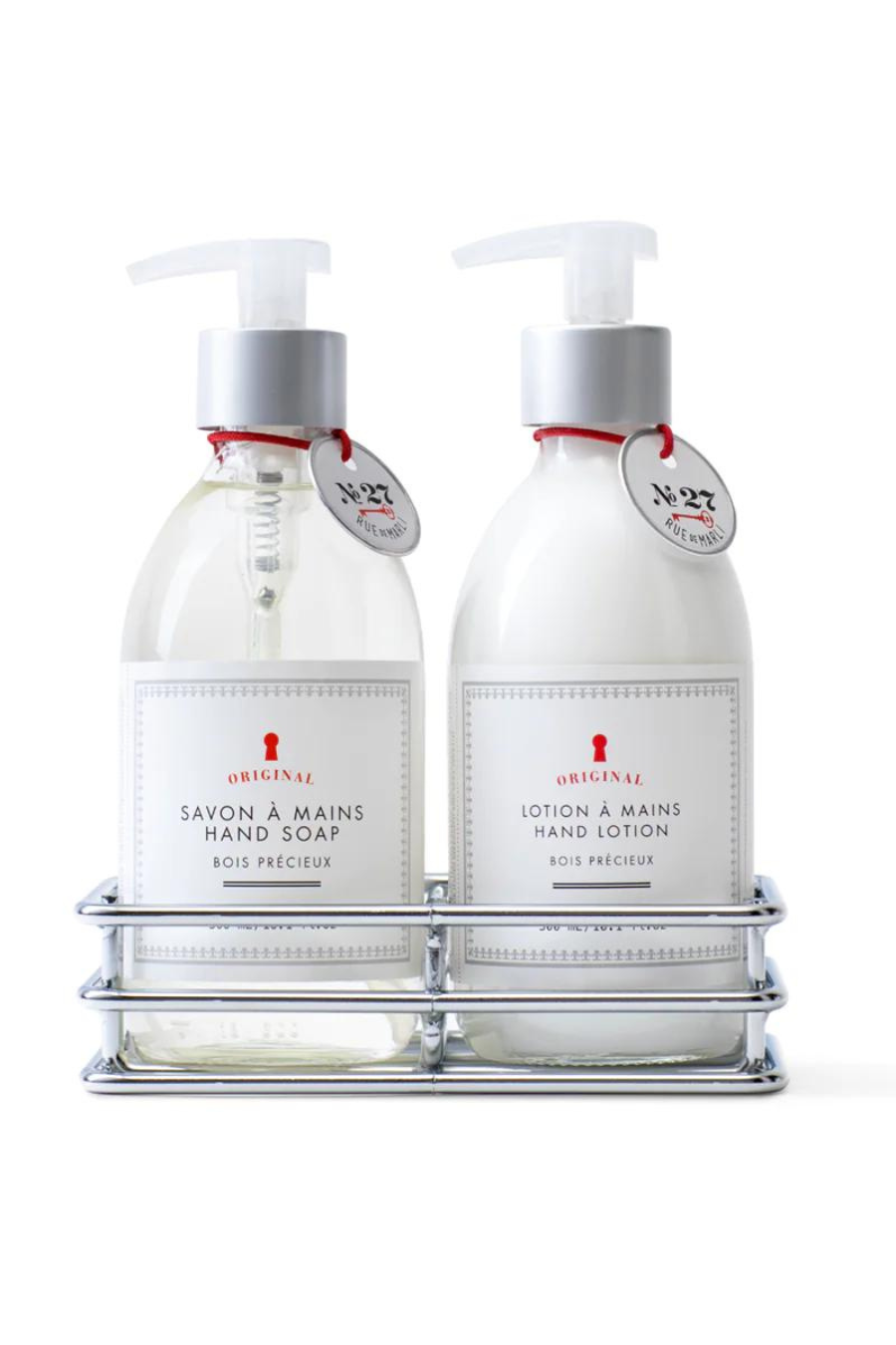 Rue de Marli #27 Bois Précieux Bathroom Caddy: Hand Soap / Lotion