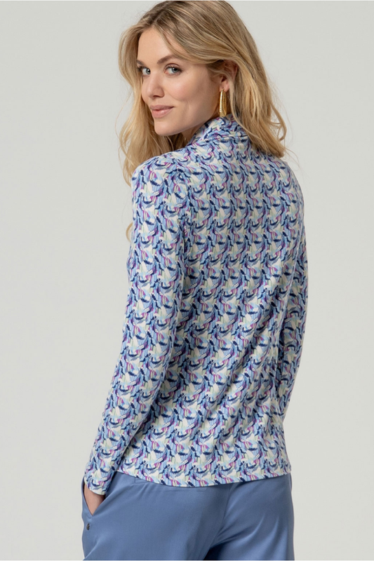 Blue Print Shirt
