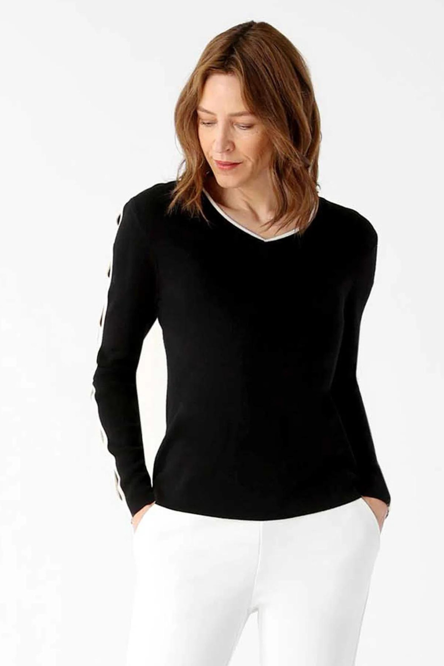 Jane V Neck Sweater