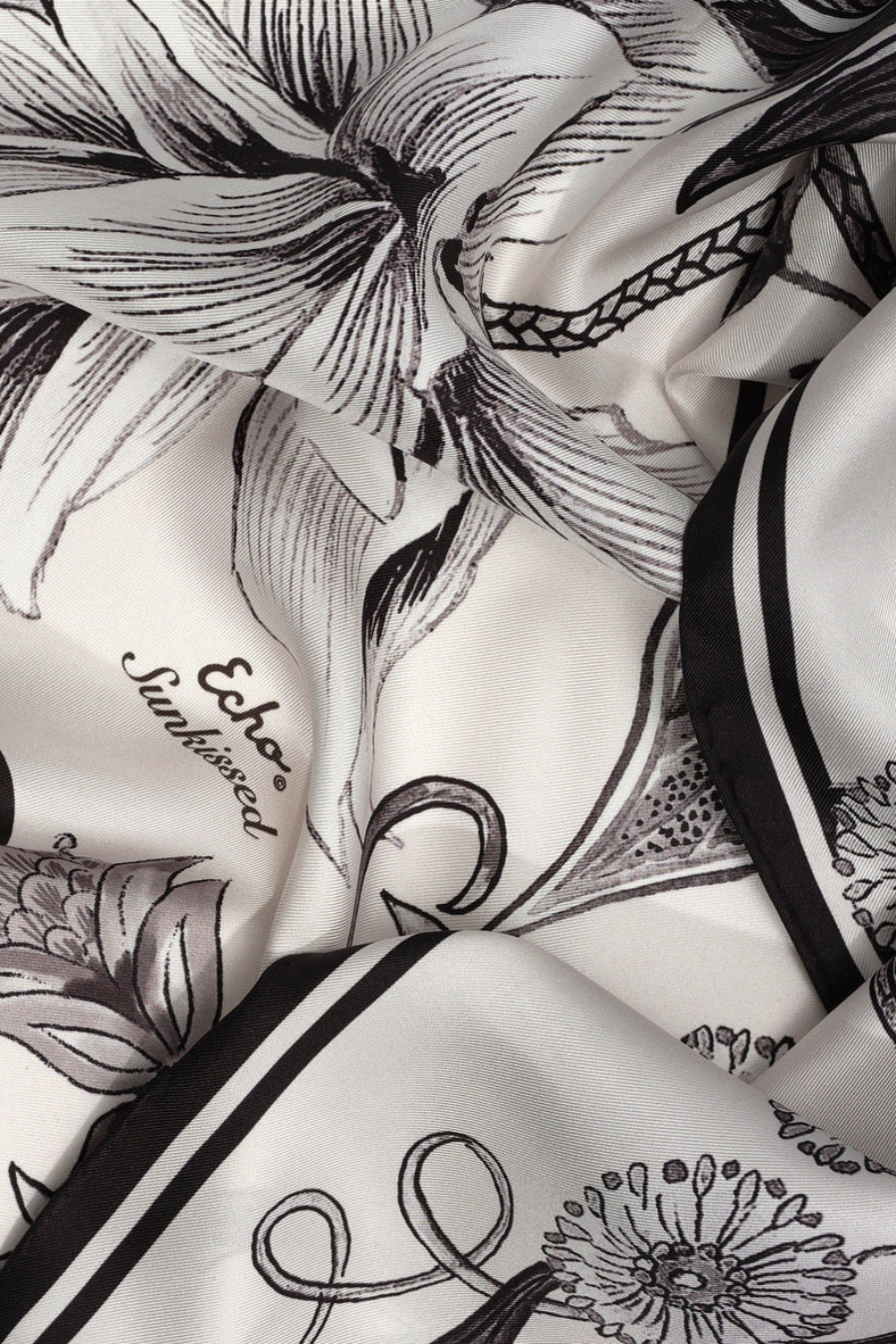 Sunkissed Silk Triangle Scarf