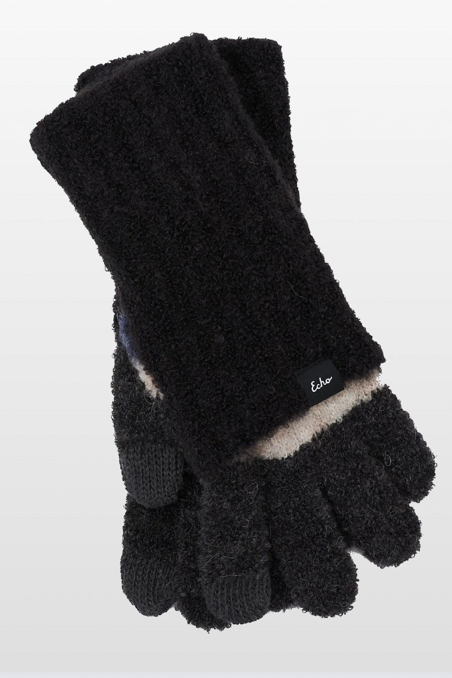 Plush Fold-Over Cuff Knit Glove