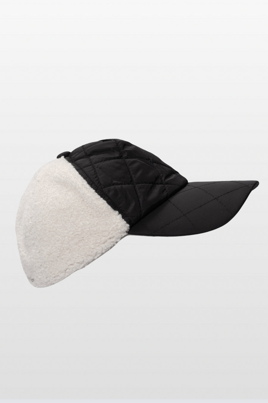 Quilted Sherpa Baseball Hat