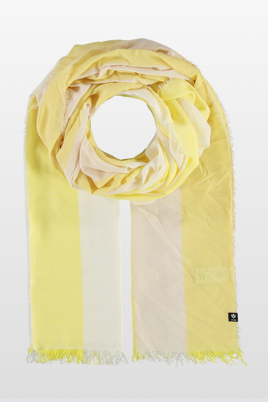 Sustainability Edition: Stola with XXL stripes