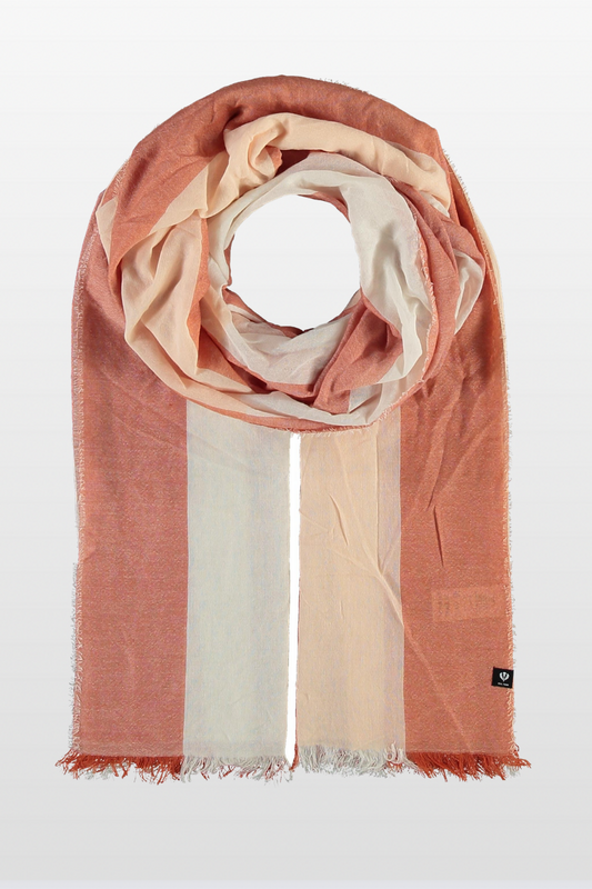 Sustainability Edition: Stola with XXL stripes