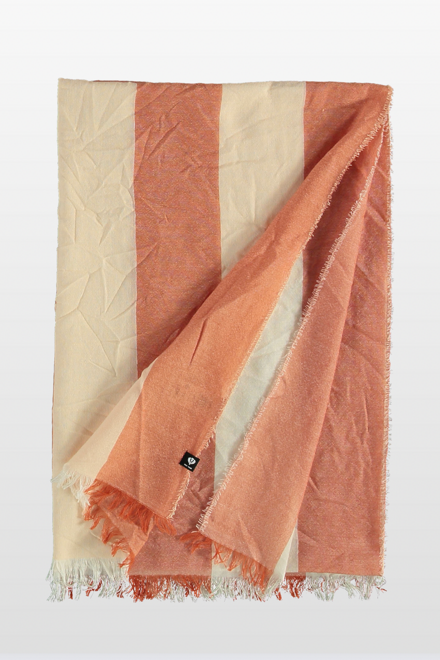 Sustainability Edition: Stola with XXL stripes