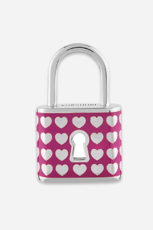 Heart Padlock Charm