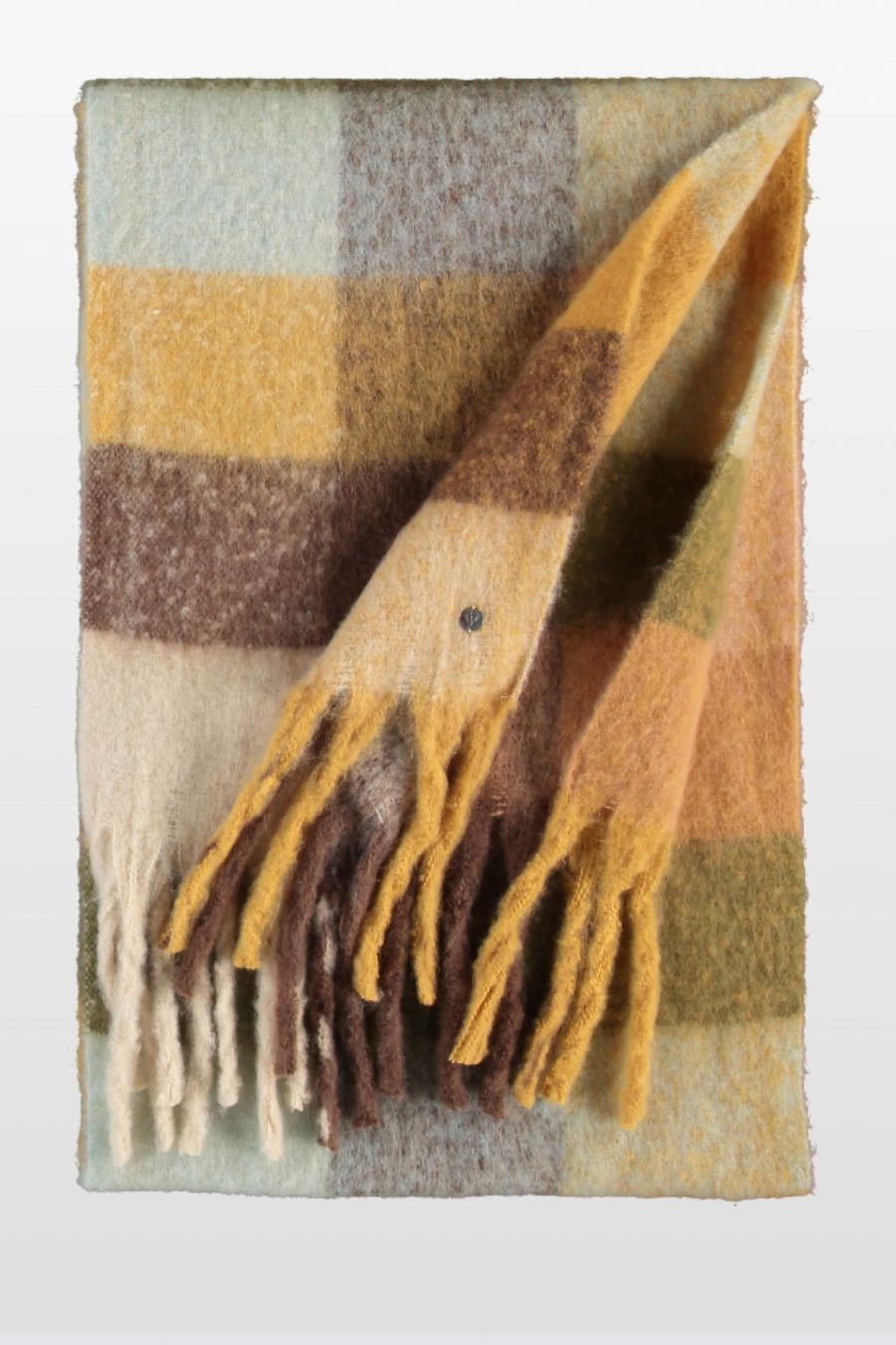 Colour-block Bouclé