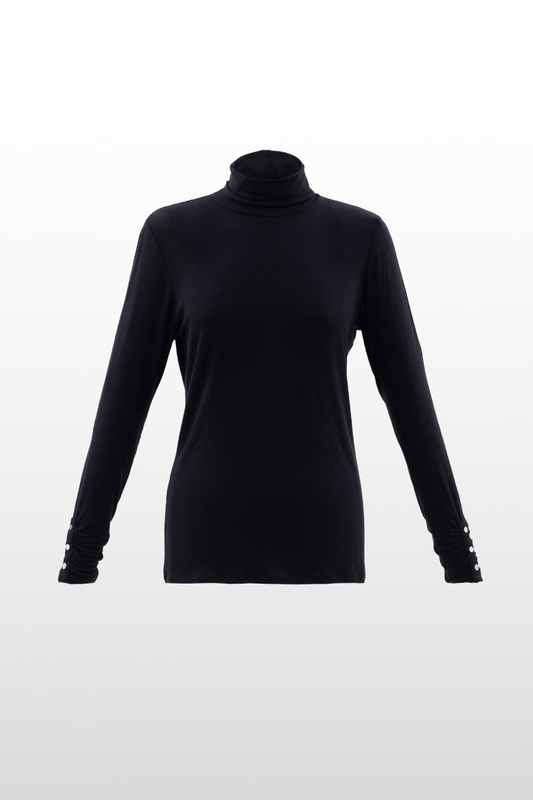 Turtleneck Long Sleeve Top