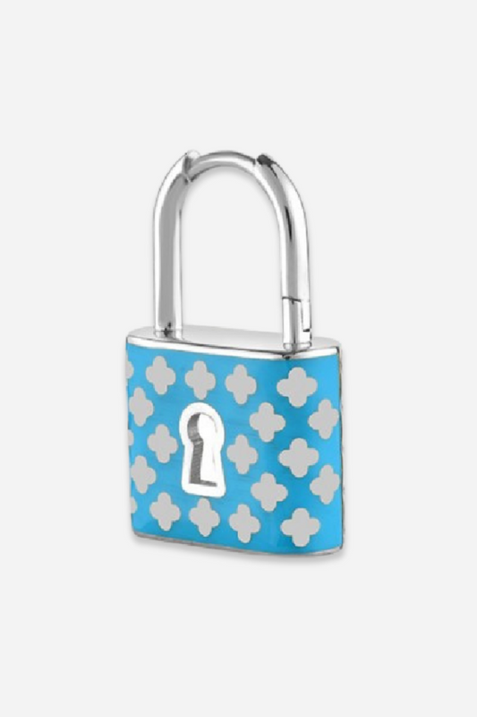 Clover Padlock SINGLE Earring (Sold Individually)