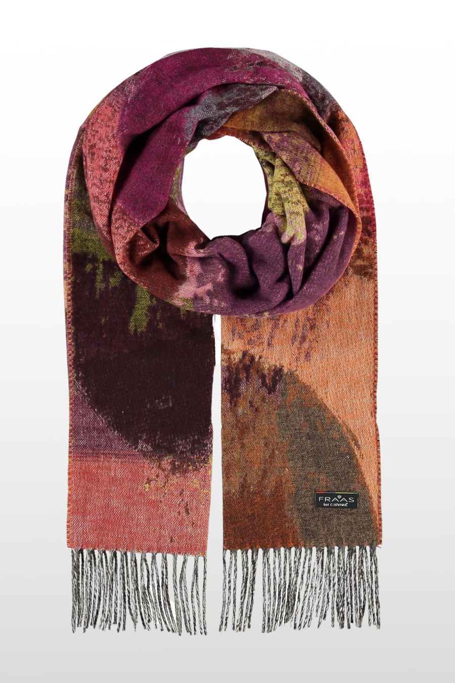 Sustainability Edition Painted Circles Recycled Scarf