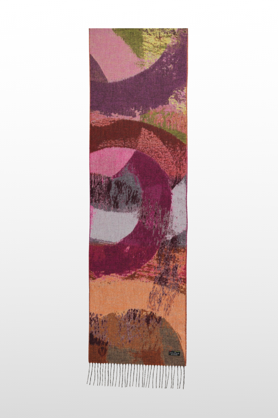 Sustainability Edition Painted Circles Recycled Scarf