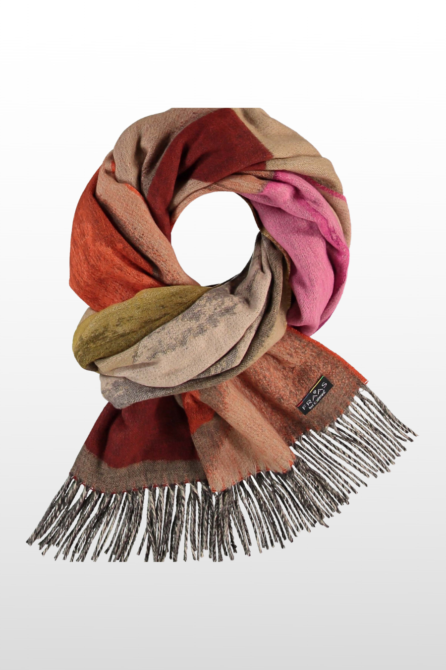 Brushstroke Hearts Oversized Cashmink® Scarf