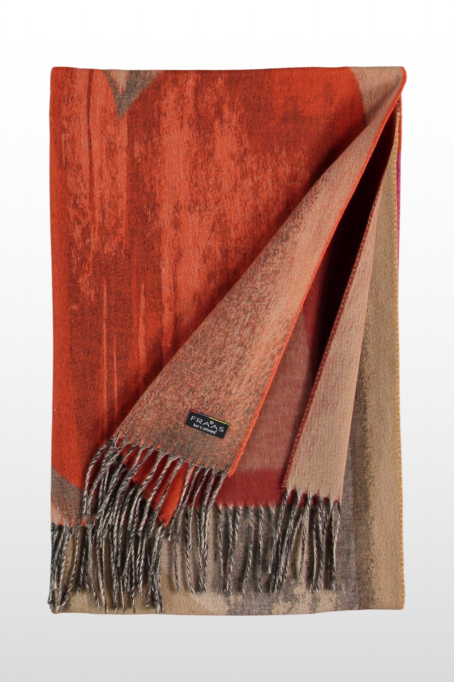 Brushstroke Hearts Oversized Cashmink® Scarf