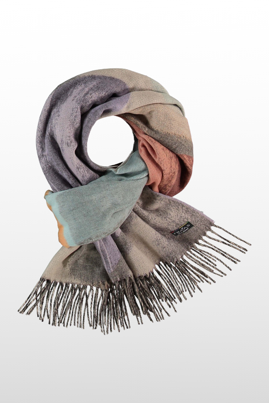 Brushstroke Hearts Oversized Cashmink® Scarf