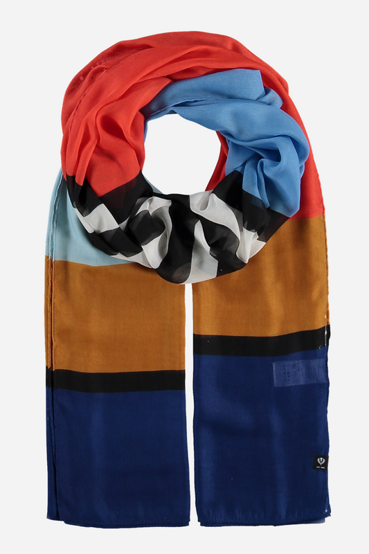 Beach Stripes Polyester Print Wrap