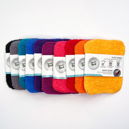 Solid Flat Pot Scrubber