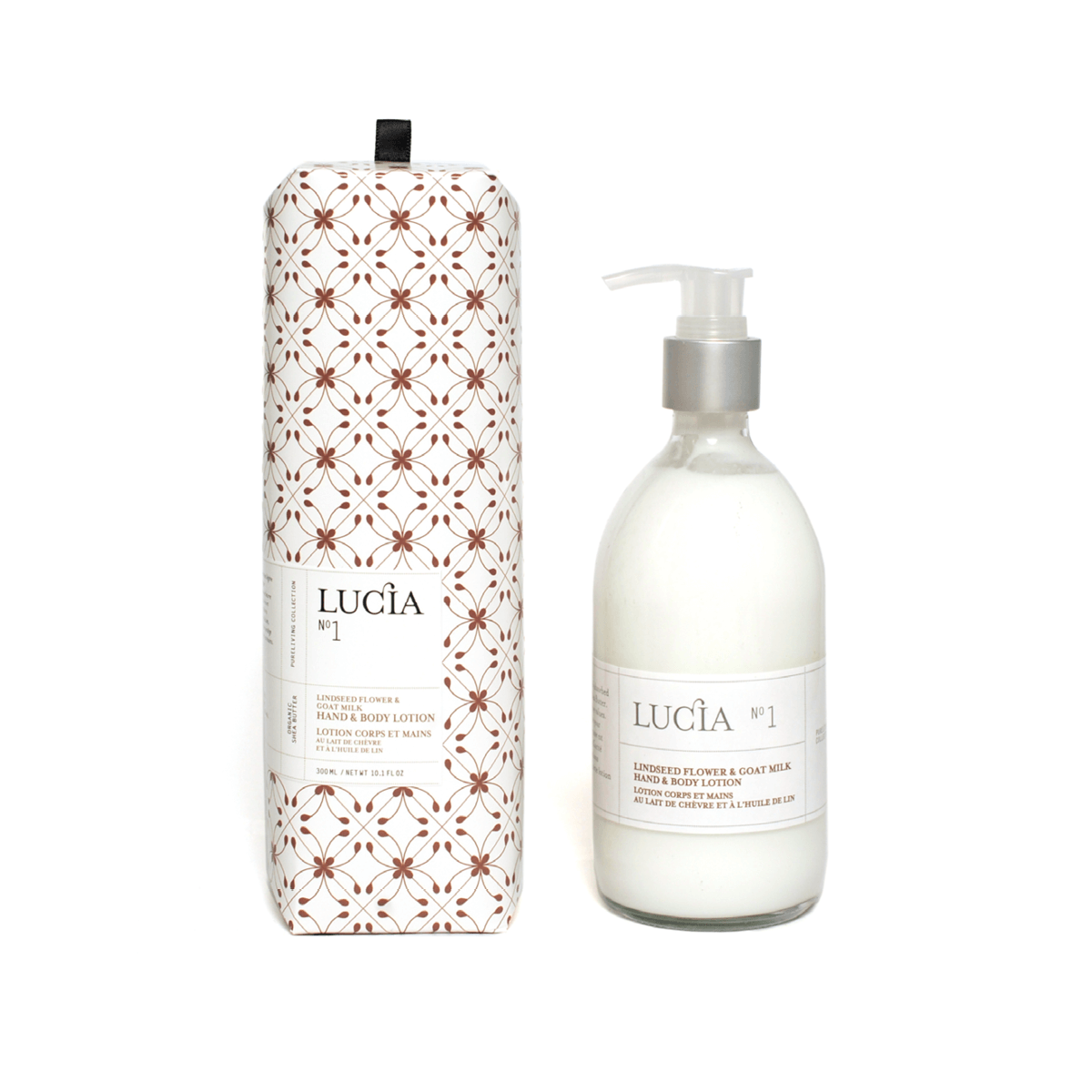 Lucia #1-Linseed & Goat Milk Hand & Body Lotion