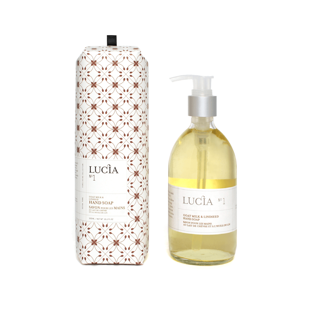 Lucia #1-Linseed & Goat Milk Hand Soap