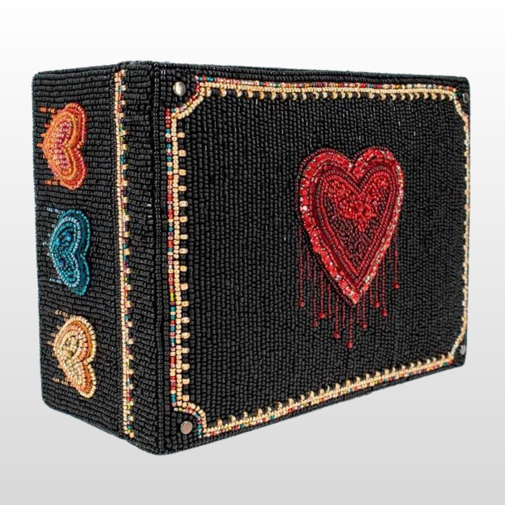 Love All Around Embellished Jewelry Box