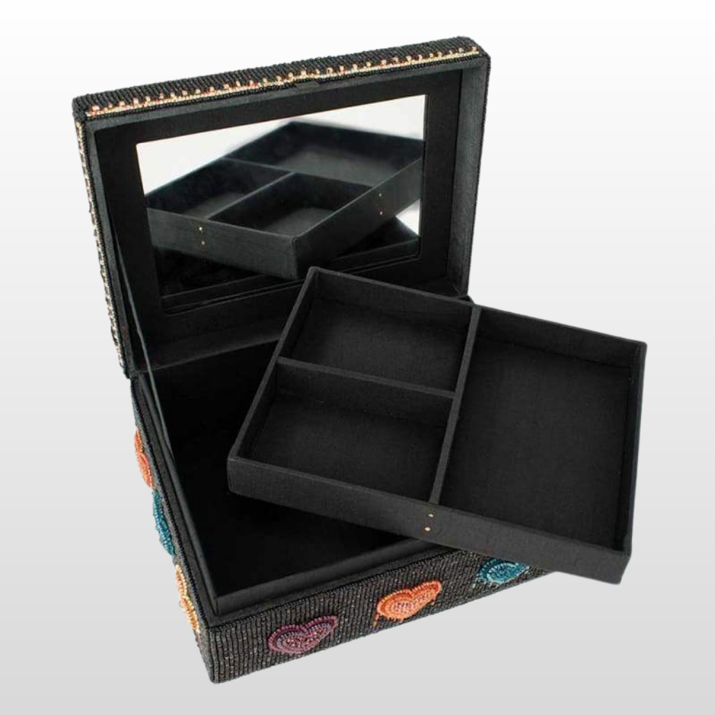 Love All Around Embellished Jewelry Box