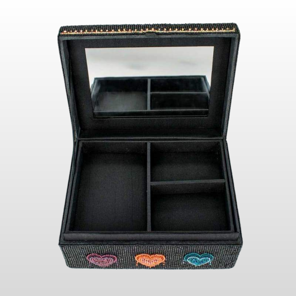 Love All Around Embellished Jewelry Box